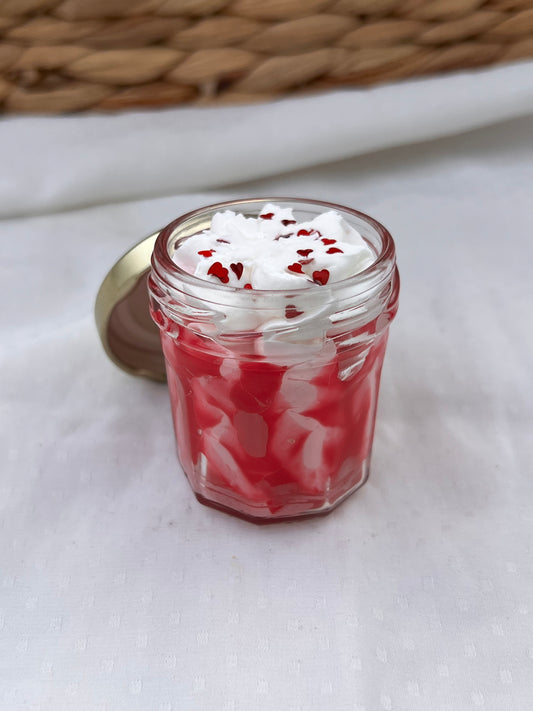 Fondant crémeux parfum « Fraise des bois »